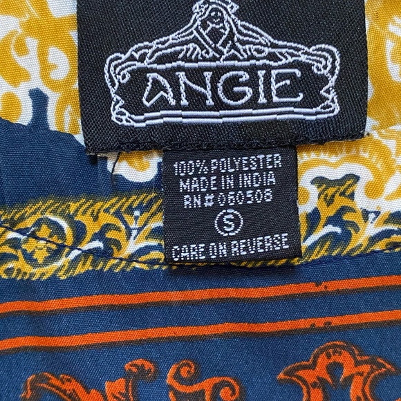 Angie Boho Short Sleeved Dress Size Small - Picture 4 of 7